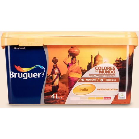 Colors of the world india peach hue 4l bruguer