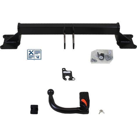 Attelage rotule démontable Aragon + faisceau Trail-Tec universel 7 broches - AUDI A8 D5 (1/2)