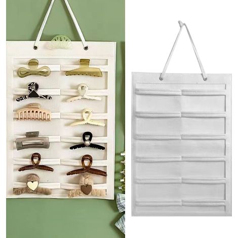 Filz-Wandringhalter für Kinderschmuck und Haaraccessoires mit niedlichen Motiven - Horizontaler Organizer (280-330 g, 1 Stück) (1/5)