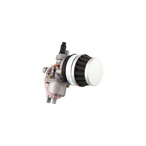 Carburateur avec filtre à air et filtre à carburant pour mini-motos, motos tout-terrain, quads et scooters – compatible avec moteurs 47 cm³ et 49 cm³ (1/4)