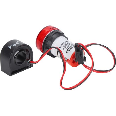 Feu de signalisation universel 2 voyants ronds 60500V AC AD101-22VAM rouge pour panneau industriel (1/5)