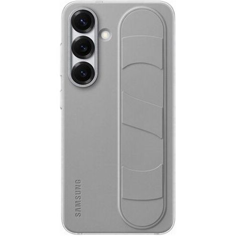 Coque - Samsung - Galaxy S25 - Gris Clair - Fonction Support - Protection Chocs et Rayures (1/5)