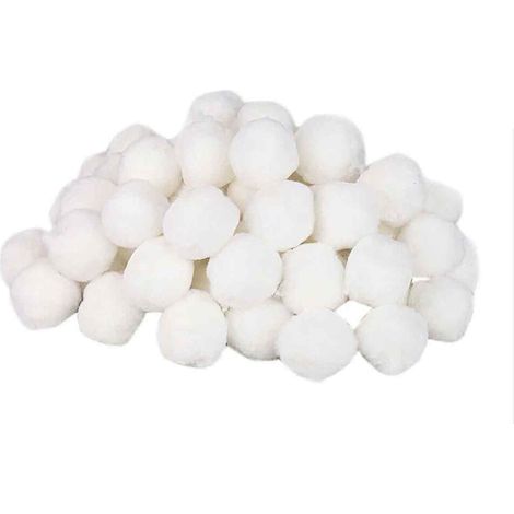 Balles Filtrantes - Média Filtre à Fibres pour Filtres à Sable de Piscine - 700 g (1/5)