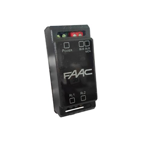 FAAC XBR2 790064 Convertitore Bus Relay 2 Canali Per Tastiera XKP Lettore XTR