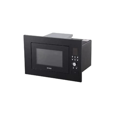 Einbau-Mikrowelle mit Grill, Fassungsvermögen 20 L, Leistung 1400 W, Farbe Schwarz