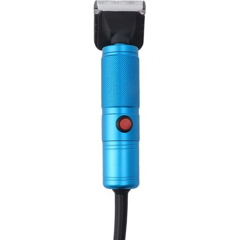 Tondeuse électrique pour moutons et chèvres, tondeuse à animaux rechargeable avec tête de coupe, bleue, prise UE 100-240V (1/5)