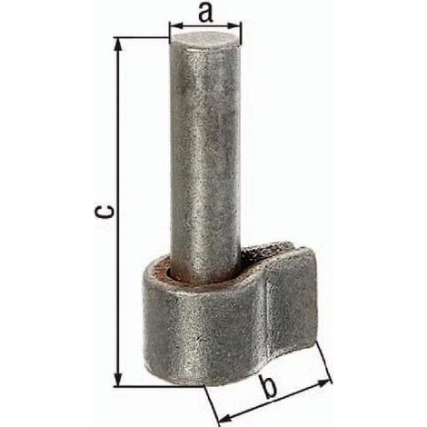 Kloben z.Anschweißen 20x50mm STA roh (1/3)