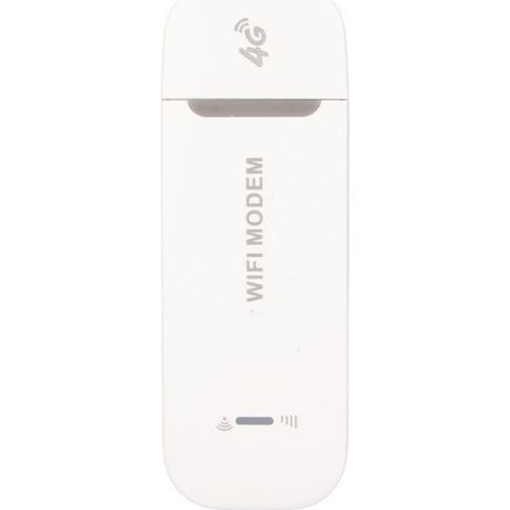 Routeur WiFi 4G - - Modem 150Mbps - Emplacement carte SIM - Partage jusqu'à 10 utilisateurs - Blanc (1/4)