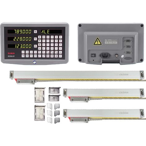 Affichage numérique, DRO 3 axes, compatible avec les machines CNC, DRO-3 pièces KA35 (1/2)