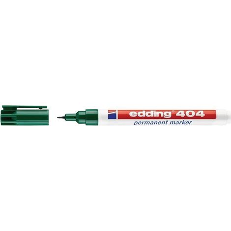 Marqueur indélébile 404 vert L. 0,75mm pointe ogive (Par 10) (1/3)