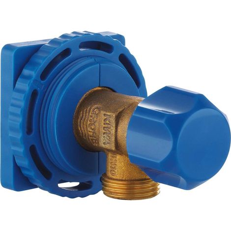 Grohe – Robinet d'arrêt d'équerre 1/2 pouce – Connexion rapide – Installation facile – Performance optimale pour toilettes encastrées (1/2)