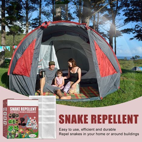 Packung mit 10 Schlangenabwehrbeuteln für Camping, Angeln, Garten und Terrasse – Schlangenabwehrmittel für Rasen und Hof (1/5)