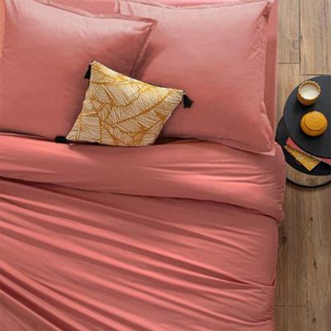 Housse de Couette "Intérieur" 140x200cm Blush (1/3)