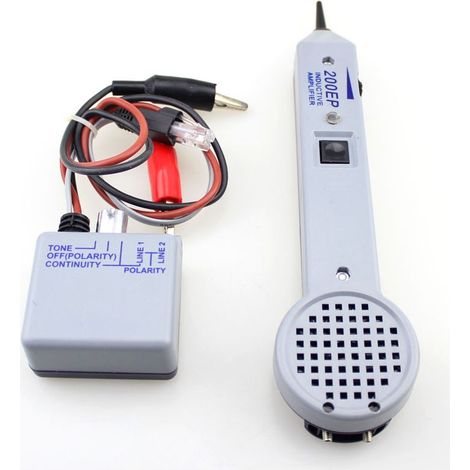 Kit générateur audio, détecteur de cable électrique,Testeur de circuit traceur de fil 200EP de cable haute précision, amplificateur d'inductance de recherche de ligne (1/5)