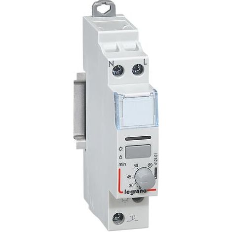 Télérupteur CX³ silencieux temporisé avec bornes à vis 1P 16A 250V contact 1F - tension commande 230V - 1 module - LEGRAND