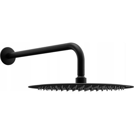 Mexen Slim rociador 25 cm con brazo de ducha, negro - 79225211-70 (1/3)