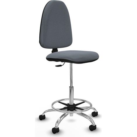 Piqueras y Crespo Silla de Oficina Gris Ergonómica