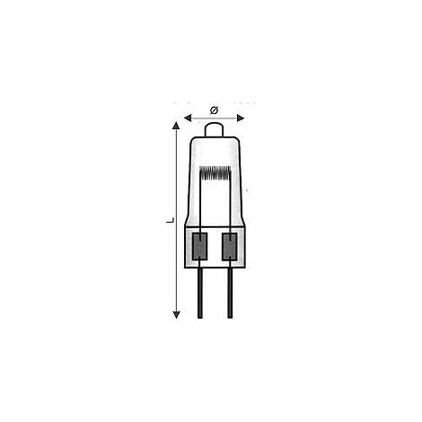 Lampada UV-S GY6.35 24V 250W per proiettori tecnici industriali