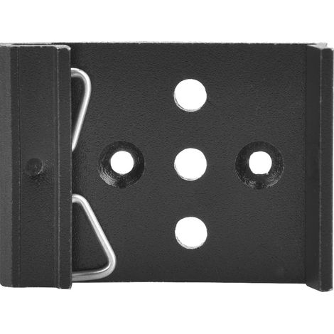 Collier de fixation pour rail DIN en aluminium de 35 mm, clip de fixation pour montage de relais (5) (1/5)