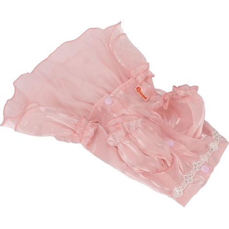 Sommerkleid für Hunde, Rosa, Modisch, Süßer Gürtel, Haustierkleidung für kleine Hunde, Prinzessinnenrock für Welpen, Rosa M (1/5)