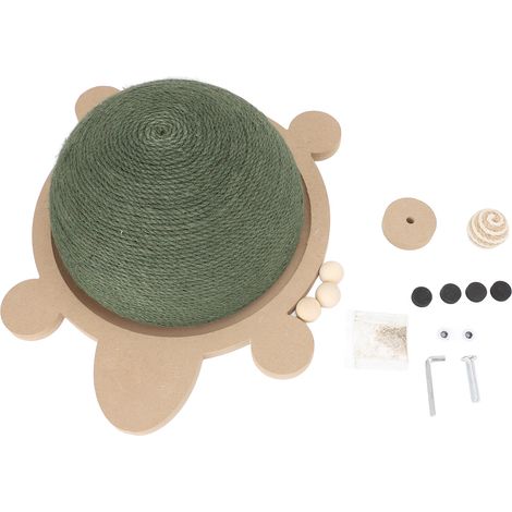 Boule à gratter en Sisal pour chat, jouet de protection des meubles, forme mignonne pour l'intérieur de la maison (1/5)