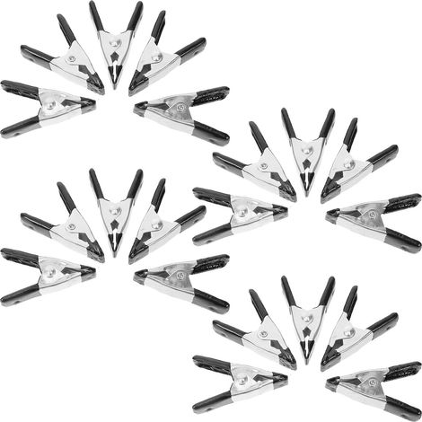 Petites pinces à ressort de 5 cm avec revêtement galvanisé (1/5)