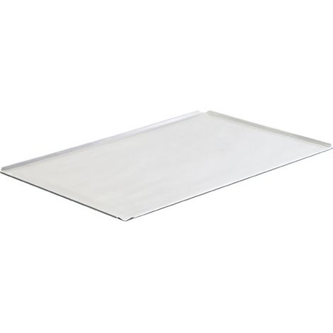 Plaque en aluminium non couché, GN 1/1 - 4 côtés 45° 325x530x10 mm - VIRTUS