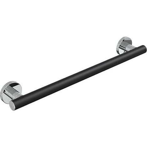 Poignée de maintien Elida Plus noir mat chromé LxHxP:600x32x87mm