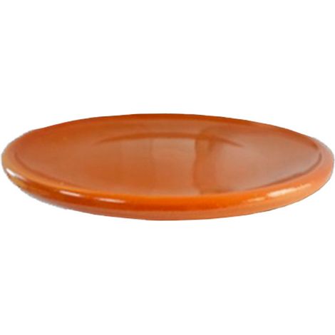 VALDEARCOS plato grueso churrasco barro 28 cm , Plato churrasco barro 28 cmApto uso en lavavajillasApto uso en lavavajillas/microondas/hornoBarniz sin plomo de uso alim
