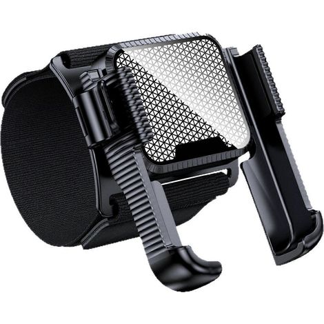 Dragonne pour téléphone portable, clip antidérapant, adaptée au fitness et au sport, avec base rotative et rembourrage, disponible en plusieurs couleurs. (1/5)