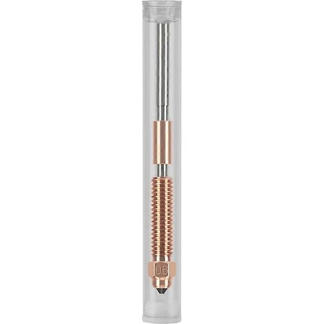 Boquilla V3 de alto flujo para Creality K1C/K1 Max/Ender-3. Boquilla bimetálica de cobre y titanio todo en uno de intercambio rápido de 0,6 mm (0,6 mm).