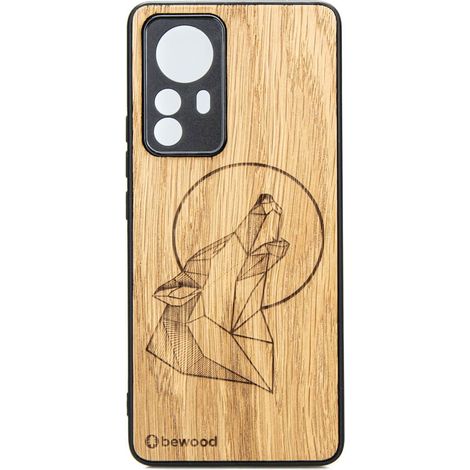 Bewood Xiaomi 12T Pro Custodia in legno QUERCIA LUPO