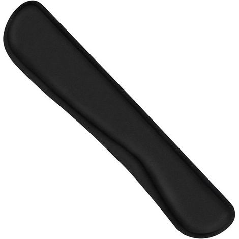 Almohadilla ergonómica para teclado,reposamuñecas para teclado,46 x 8,5 cm,reposamuñecas para ordenador/PC con cojín de gel,negro (1/4)