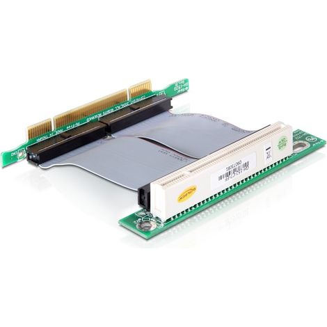 Riser Card PCI 32Bits con cable flexible 7cm