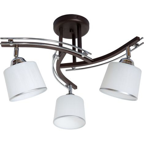 LÁMPARA DE TECHO COLGANTE LÁMPARA DE ARROJAR LED PANTALLAS DE CRISTAL (1/5)