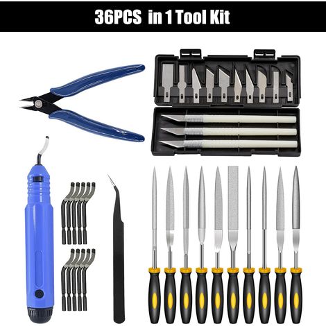 Questo set di strumenti per stampante 3D 36 in 1 include accessori per la stampa 3D, strumenti per la stampa 3D e un kit per la pulizia dell'ugello della stampante 3D. (1/3)
