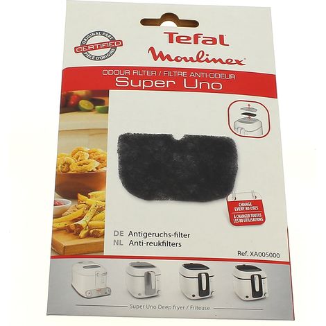 Filtro friggitrice xa005000 per friggitrice moulinex