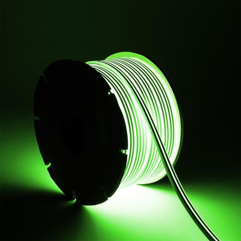 LED-Streifenrolle Neon 48v 50m 8W/m Schnitt 5cm IP65 NFLEX6 Grün