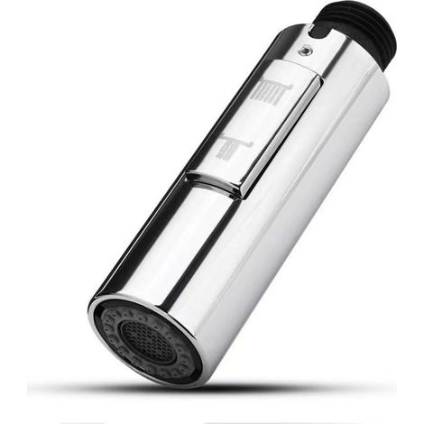 Robinet de cuisine de rechange, bec, douchette, tête de robinet universelle amovible, G1/2, acier inoxydable brossé SUS304, PFS200 (1/5)