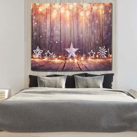 Tapisserie murale de Noël, tapis à suspendre au mur pour salon, chambre, dortoir, décoration intérieure (1/5)