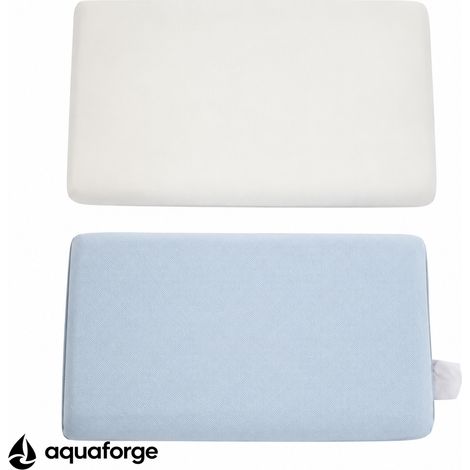 Almofada Cervical Ergonómica Espuma Viscoelástica Respirável 58 x 35 x 5 cm (1/5)