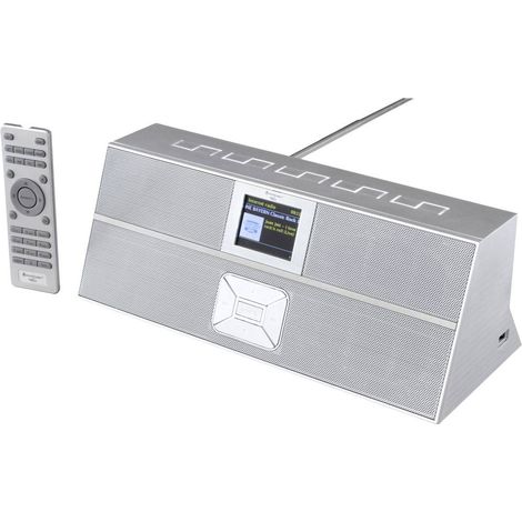 soundmaster IR3300SI Radio Internet da tavolo Internet, DAB+, FM AUX, Bluetooth, DLNA, USB, WLAN, Internetradio compati (1/5)