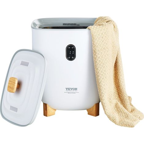 Chauffe-serviettes 25L pour salle de bain avec arrêt automatique, capacité pour 5 grandes serviettes, couvertures et vêtements (1/5)