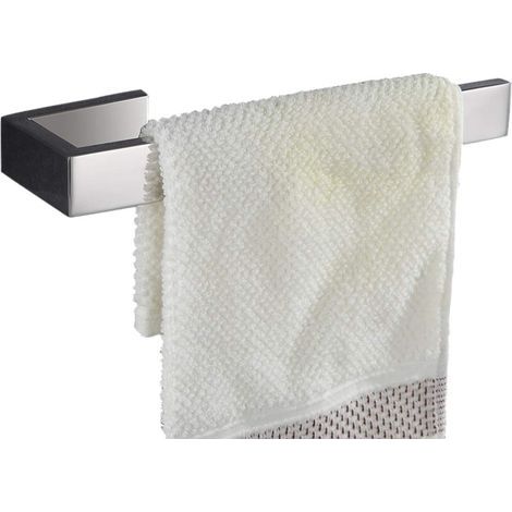 1 Barre-Serviette Acier Inoxydable SUS 304 Poli Miroir Fixation Murale Salle de Bain Cuisine (1/5)