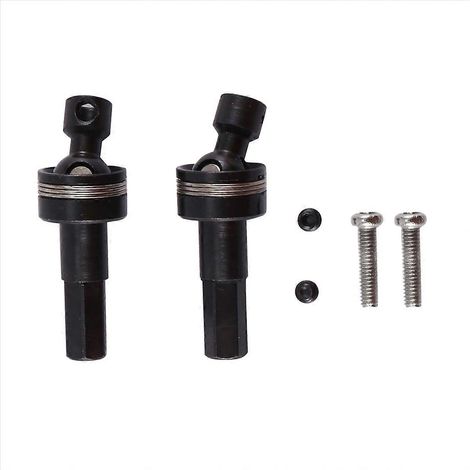 2 arbres de transmission universels CVD pour essieu avant en métal, hexagone de 5 mm (1/5)
