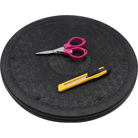 Plateau tournant pivotant de 25 cm (10 pouces) pour bonsaï, rotation à 360°