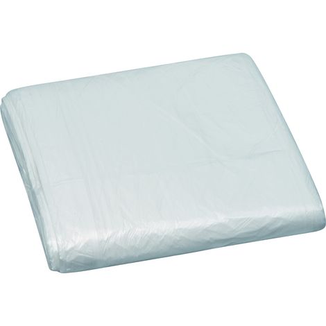 Color Expert Abdeckplane HDPE 7 my 4 x 12,5 m = 50 m² transparent Abdeckfolie