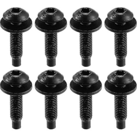 Vis Torx noires pour toit rigide Jeep Wrangler JK 2007-2018 (8 pièces) (1/4)