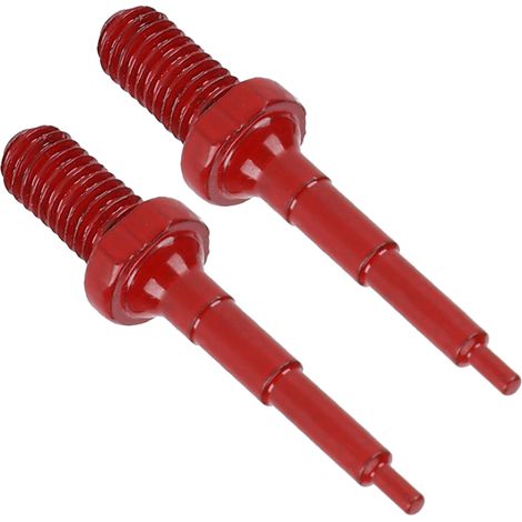 Goupille de serrage d'aiguille pour étiquette d'oreille, 2 pièces, outils de marquage pour porcs, bovins et moutons, alliage rouge (1/5)