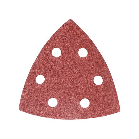 TIMCO Delta Sanding Pads 120 Grit Red - 95 x 95mm